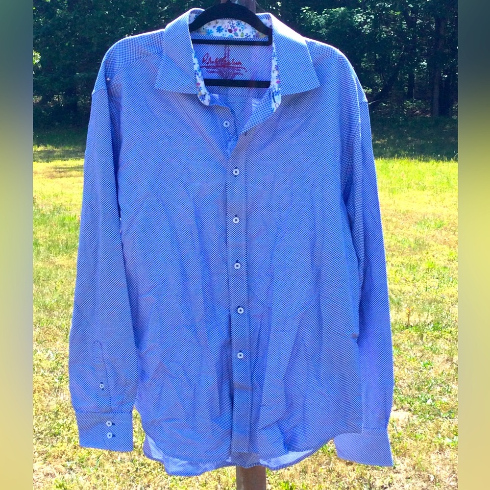 Robert Graham Checkered Button-Up Shirt 2XL